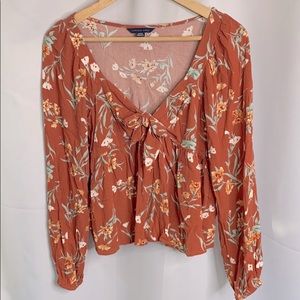 Floral Flowy Top
